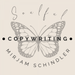 Copywriting Mirjam Schindler, Logo mit Schmetterling