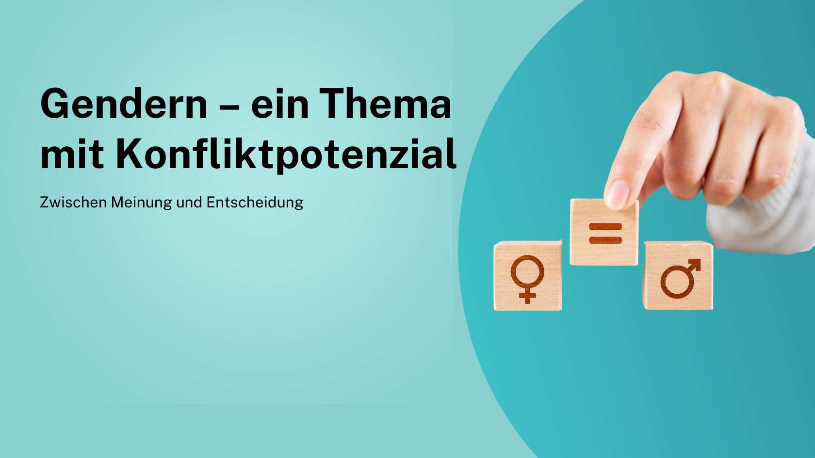 Read more about the article Gendern – Ein Thema mit Konfliktpotenzial